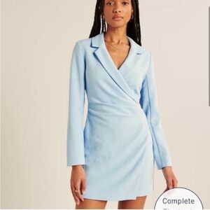 Abercrombie & Fitch Light Blue Mini Dress